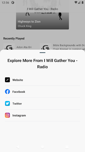 I Will Gather You - Radio Screen 3