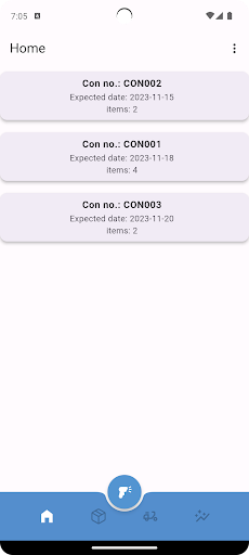 Android application CLVER MNGMT screenshort
