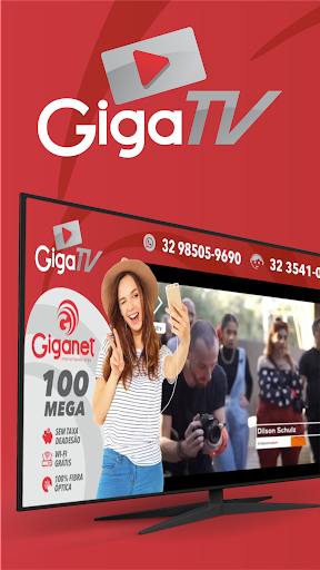 Android application GigaTV screenshort