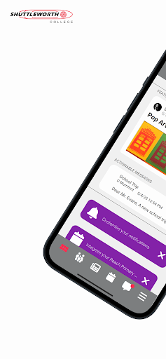 Android application Shuttleworth College screenshort