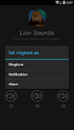 Lion Sounds Screenshot