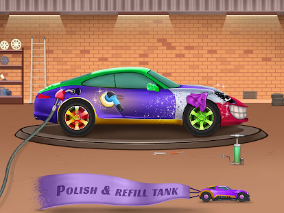 Kids Superhero Car Wash Games 0.9 screenshots 4