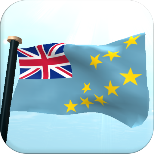 Tuvalu Flag 3D Live Wallpaper 1.2 Icon