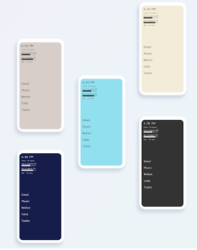 Indistract Minimalist Launcher - Personalization - apps