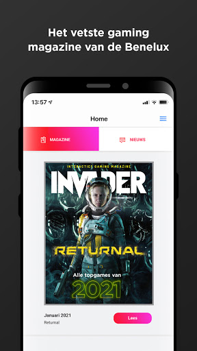 Android application Invader Magazine screenshort