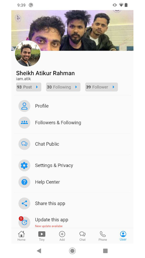 Tottak: Chat, Call, Photo Screen 2