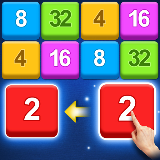 32K - 2048 number game logo