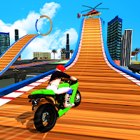 Street Bike Mega Ramp Jump