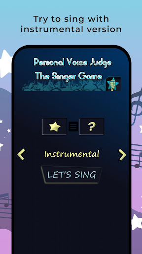 Personal Voice Judge App Screen 2