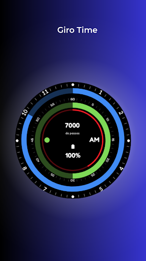 Android application Giro Time Watch Face screenshort