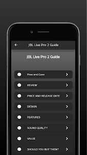 JBL Live Pro 2 Guide