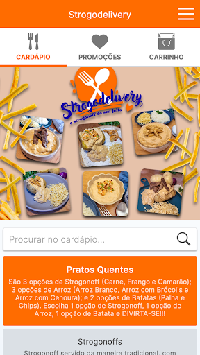 Strogodelivery Screen 2