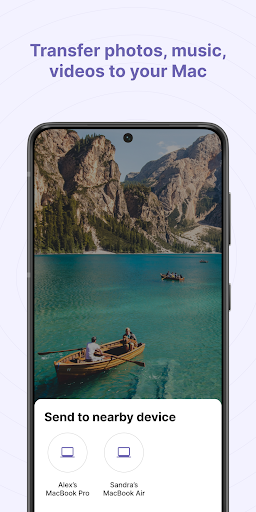 Android application Ubidrop – Android to Desktop screenshort