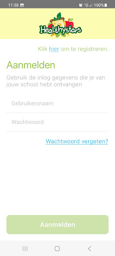 Android application Healthystars screenshort
