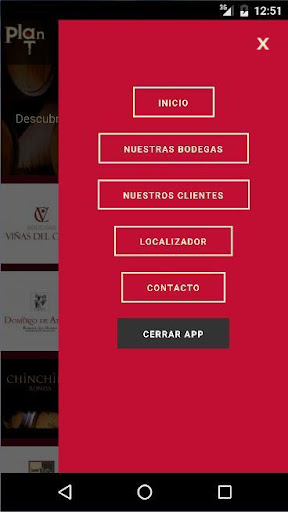 Android application Plan-T APP (Córdoba) screenshort