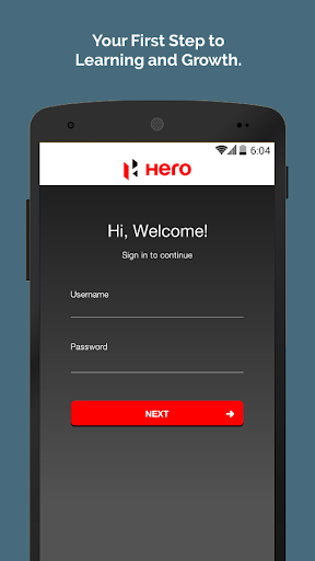 Android application SAS Ignite - Hero MotoCorp screenshort
