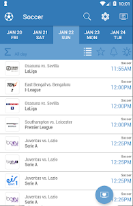 Live Sports TV Listings Guide 1.0 (Free)