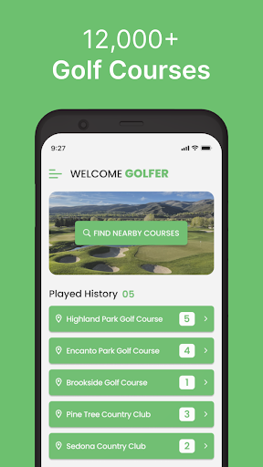 Digital Fairways Screen 2