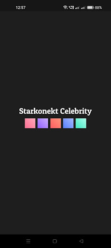 Android application Starkonekt Celebrity screenshort