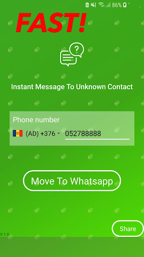 Number To Message Whats Chat Screen 3