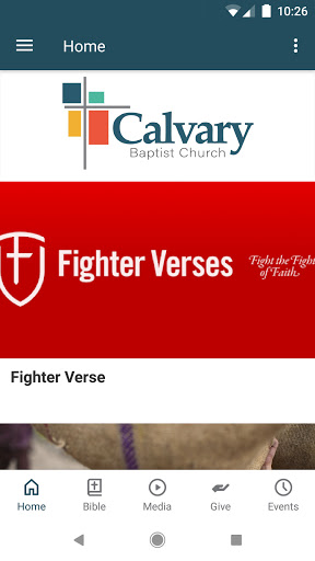 Android application Calvary Baptist Church RMNC screenshort