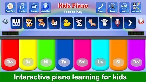 Kids Piano Music & Songsのおすすめ画像1
