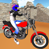 Motorcycle Escape Simulator - Fast Car and Police icon