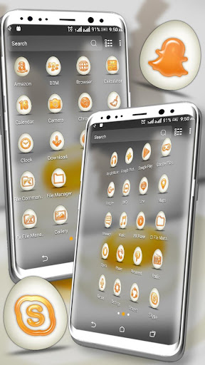 Broken Egg Launcher Theme