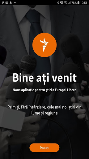 Android application Radio Europa Liberă screenshort
