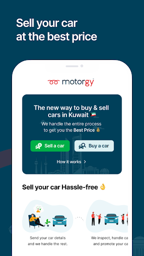 Screenshot of Motorgy - Buy & Sell Cars