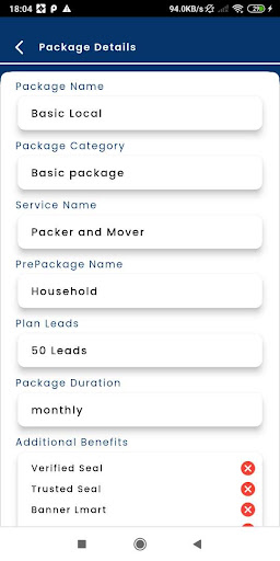 LogisticMart - Partner App Screen 2