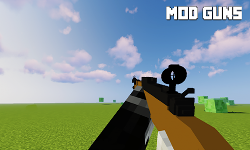 Android application Mod Gun for Minecraft PE screenshort