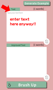 Brush App -Fix Your Text-
