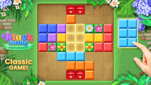 Android application Block Puzzle : Miniature House screenshort