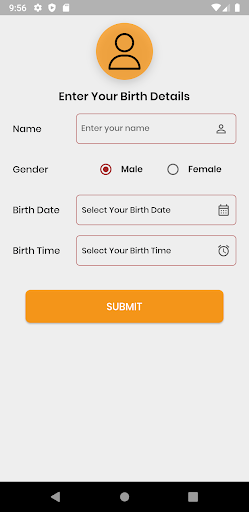 Android application Manglikdosh Calculator screenshort