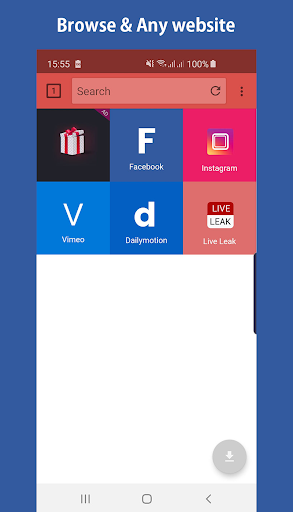 Android application Video Downloader Pro & Browser screenshort