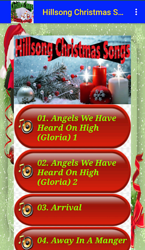 Hillsong Christmas Songs Screen 3