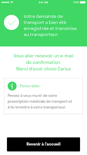 Carius - Ambulances et TAP Screen 2