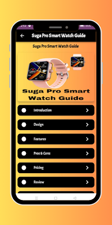 Suga Pro Smart Watch Guideのおすすめ画像2