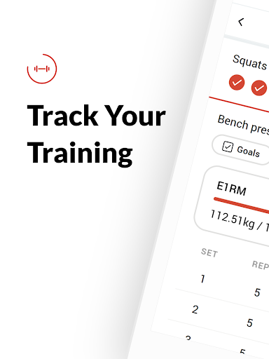 Screenshot of Intensity - Powerlifting Log