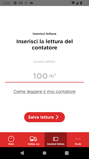 MyLiquigas Area Clienti Screen 2