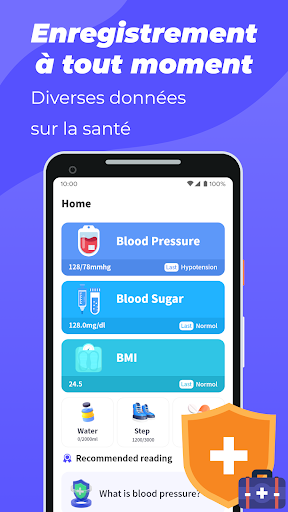 Aperçu de l'application