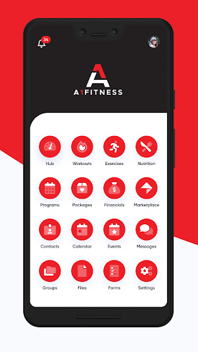 Android application A1-Fitness screenshort