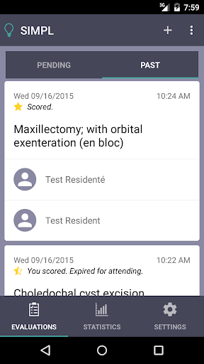 Android application SIMPL OR screenshort