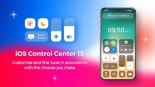 Android application iOS Control Center 15: iOS App screenshort