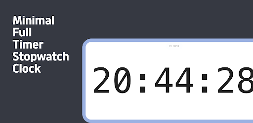 Simple Timer: Fullscreen Clock