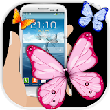 Butterflies Flying On Screen icon