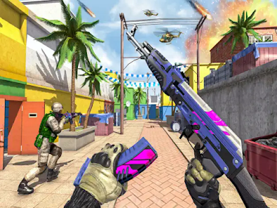 FPS Gun Strike：War Gun Games  screenshots 1