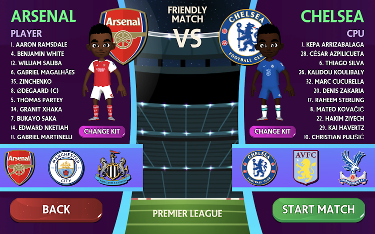 Premier League Football Game - 10 - (Android)