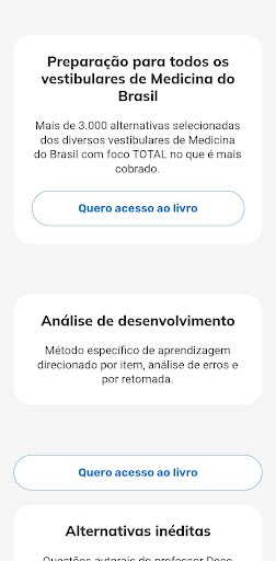 Android application Biologia Dicas Enem e Medicina screenshort